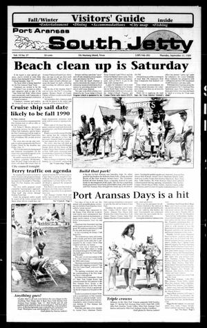 Port Aransas South Jetty (Port Aransas, Tex.), Vol. 19, No. 37, Ed. 1 Thursday, September 21, 1989