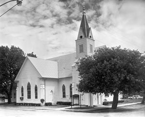 [First Methodist Church, (Southeast oblique)]