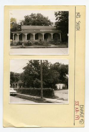 Primary view of object titled '142 South Lot No. 191-multi-family dwelling'.