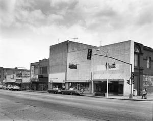 [Mississippi Store and Harris Brin and Muckleroy Hardware, (North facades)]