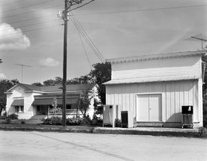 [W. Brinkmann House and Building, (West view)]