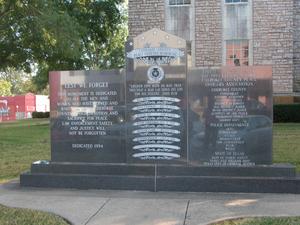Cherokee County Peace Officers Memorial