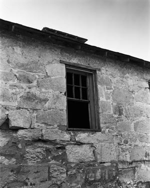 [Fort Clark Barracks, (Window detail)]