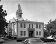 Photograph: [Newton County Courthouse, (Southwest oblique, jailhouse side)]