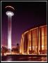 Photograph: Tower of the Americas and Confluence Theater at night