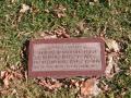 Photograph: Time capsule on the grounds of the Henderson County Courthouse
