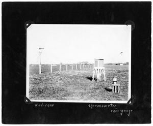 Primary view of object titled '[Love Field: Meteorological Station]'.