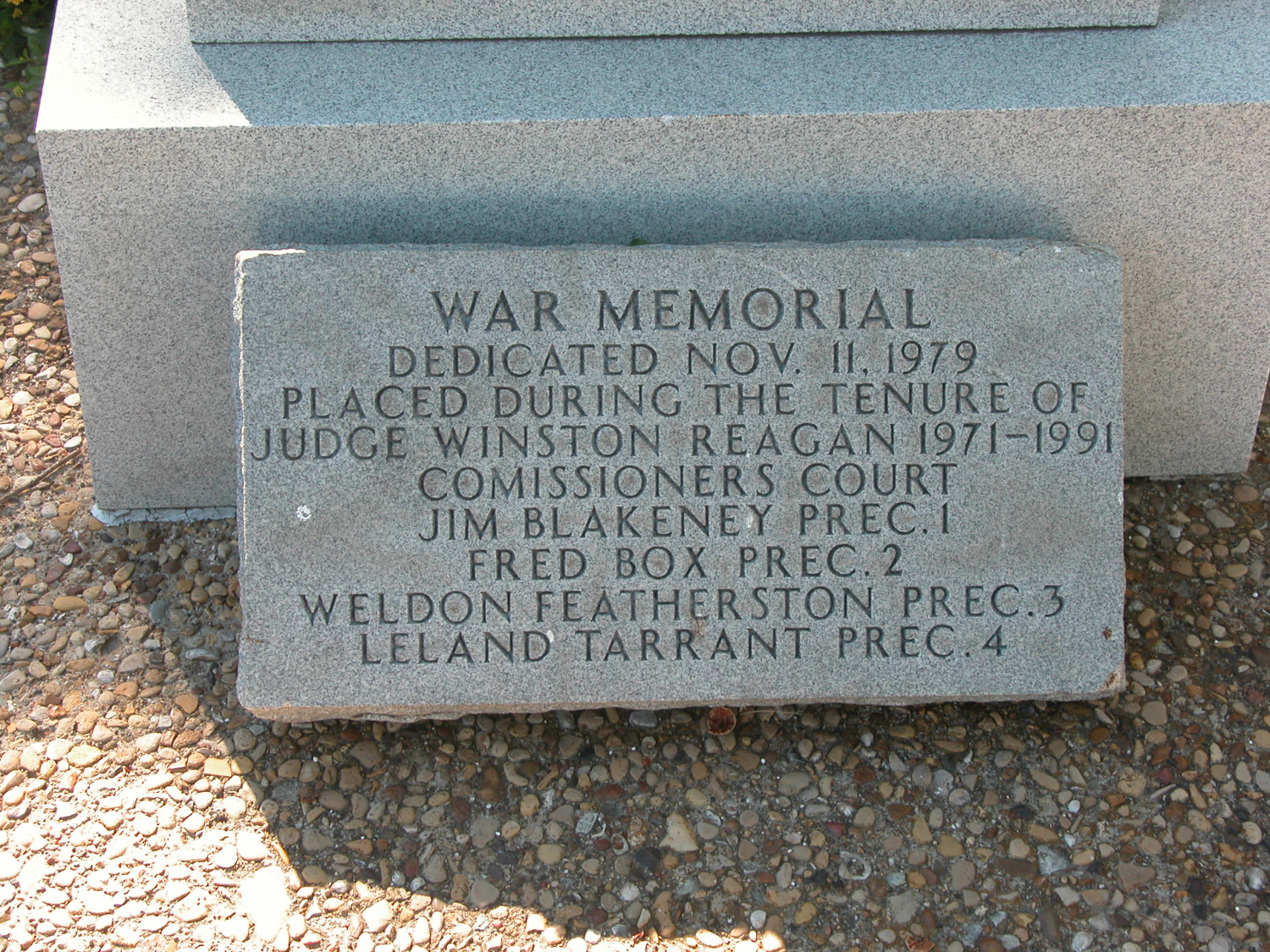 War Memorial, Henderson County
                                                
                                                    [Sequence #]: 1 of 1
                                                