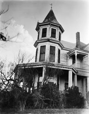 ["Denver" (C.D. Hartnett House), (Northeast oblique (corner turret))]