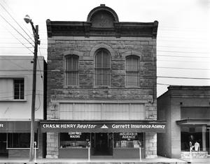 [Masonic Building, (Front elevation)]