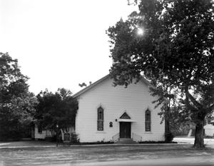 [Willis Methodist Church, (East elevation)]