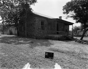Primary view of object titled '[Old Brickenbach House, (Northwest oblique)]'.