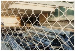 [Dallas Love Field Airport : Fenced in Construction Materials]