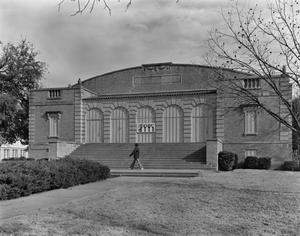 Primary view of [Sewell Auditorium, (Facade)]