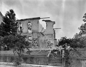 [Hunnicutt House (During Demolition), (North facade)]