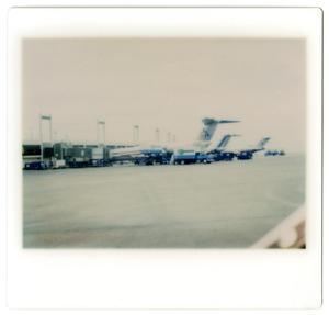 [Dallas/Fort Worth Airport : Two American Airlines Airplanes]