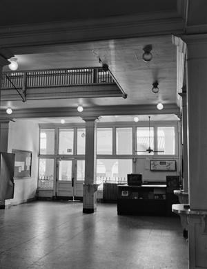 [Livestock Exchange, (South entrance to lobby)]