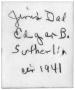 Thumbnail image of item number 2 in: '[Edgar B. Sutherlin, father of James E. Sutherlin]'.