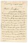 Thumbnail image of item number 1 in: '[Letter from Baradere to Valentin Gomez Farias, April 2, 1836]'.