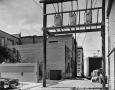 Thumbnail image of item number 1 in: '[Rackley Building, (Alley behind building camera facing North)]'.
