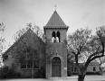 Thumbnail image of item number 1 in: '[Matthews Memorial Presbyterian Church, (West elevation)]'.