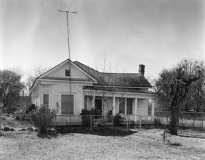 [C. Woodeson House, (East elevation)]
