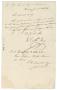 Thumbnail image of item number 1 in: '[Letter from Antonio Lopez de Santa Anna to Francisco Pizarro Martinez, June 5, 1836]'.