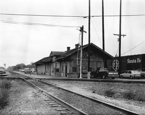 [Santa Fe Railroad Depot, (Northwest oblique)]