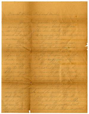 [Letter by James Sutherlin to his family - 1943 - 1946]