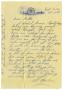 Thumbnail image of item number 1 in: '[Letter by James Sutherlin to his parents - September 14, 1944]'.