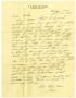 Letter: [Letter by James Sutherlin to his parents - 10/27/1944]