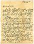 Primary view of [Letter by James Sutherlin to his family -02/11/1946]