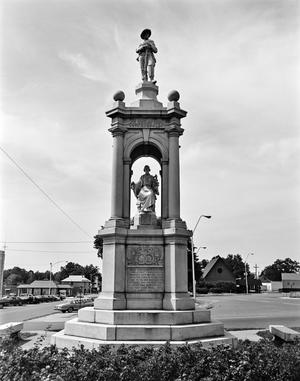 [Confederate Monument, (South view)]