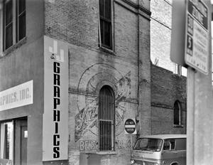 [Phillips Building, (Old sign detail, Northwest corner)]