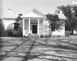 [Governor Sayers House, (Front elevation)]