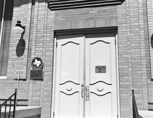 [Carnegie Library, (Door detail)]