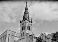Photograph: [Saint Joseph's Church, (Southeast oblique, tower)]
