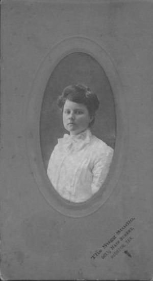 [Unidentified female member of the Foster Family]