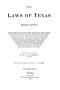 Thumbnail image of item number 1 in: 'The Laws of Texas, 1822-1897 Volume 8'.