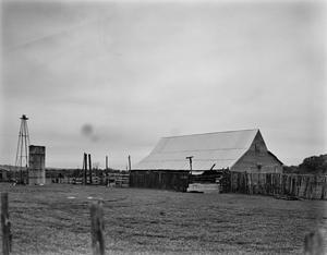 [Clarence Colwick House (Barns), (Southeast oblique)]
