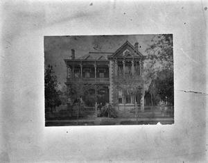 [Wolfson House, (Elevation (Old photograph))]