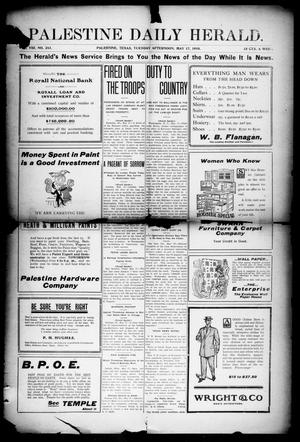 Palestine Daily Herald (Palestine, Tex), Vol. 8, No. 243, Ed. 1, Tuesday, May 17, 1910
