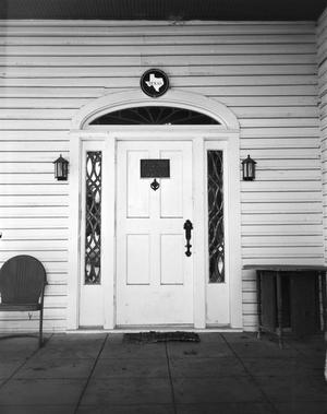 [Yerger Hill Family Home, (Entrance detail)]