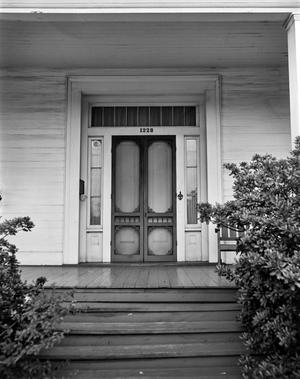 [Thomas Gibbs House, (Door, front detail)]
