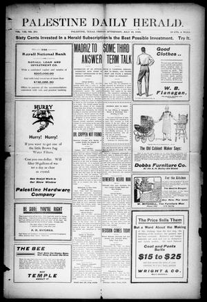 Palestine Daily Herald (Palestine, Tex), Vol. 8, No. 293, Ed. 1, Friday, July 15, 1910
