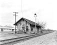 Photograph: [Missouri-Kansas-Texas Freight Depot, (Southeast oblique)]