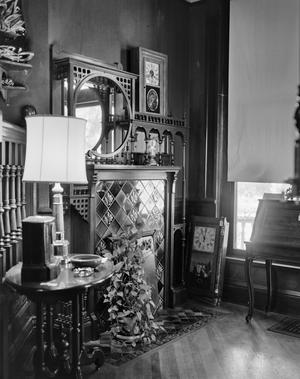 [Butler House, (Fireplace (entry hall))]