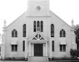 Thumbnail image of item number 1 in: '[Guardian Angel Catholic Church, (Lower half front of North elevation)]'.