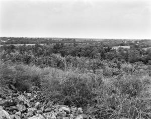 [Fort Inge, (View West toward Leona River)]