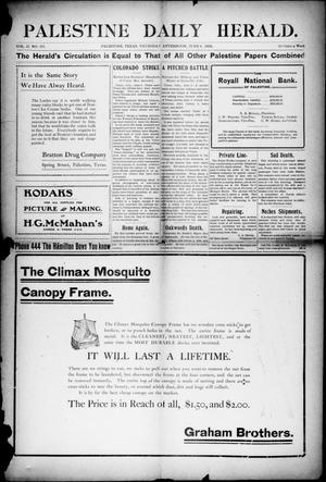 Palestine Daily Herald (Palestine, Tex), Vol. 2, No. 291, Ed. 1, Thursday, June 9, 1904